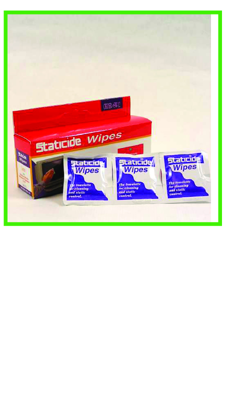 ACL Staticide Wipes**<b>Order By: Box of 24 wipes<b>